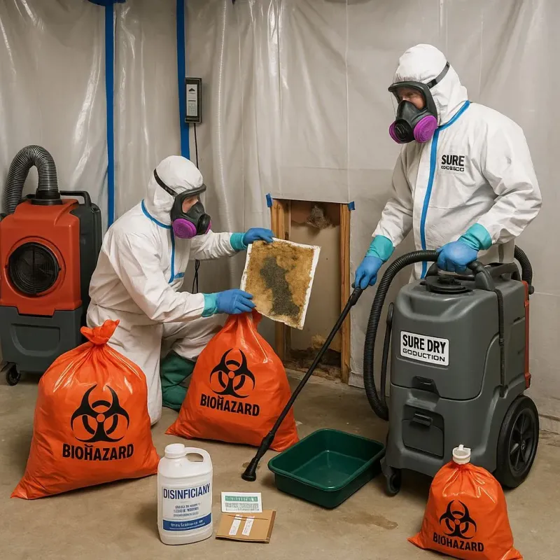 Contaminated Water Handling Protocols process in Walnut Creek, CA