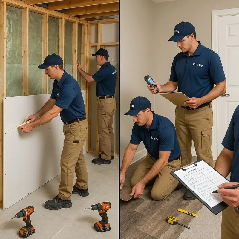 Repairs and Reconstruction process in Walnut Creek, CA