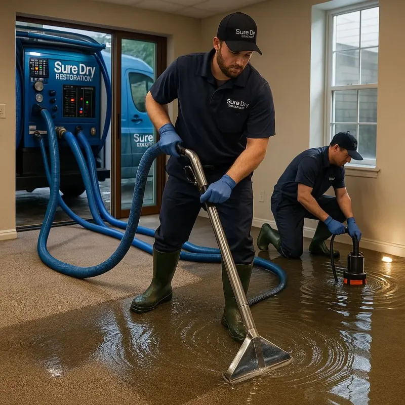 Water Extraction and Removal process in Walnut Creek, CA